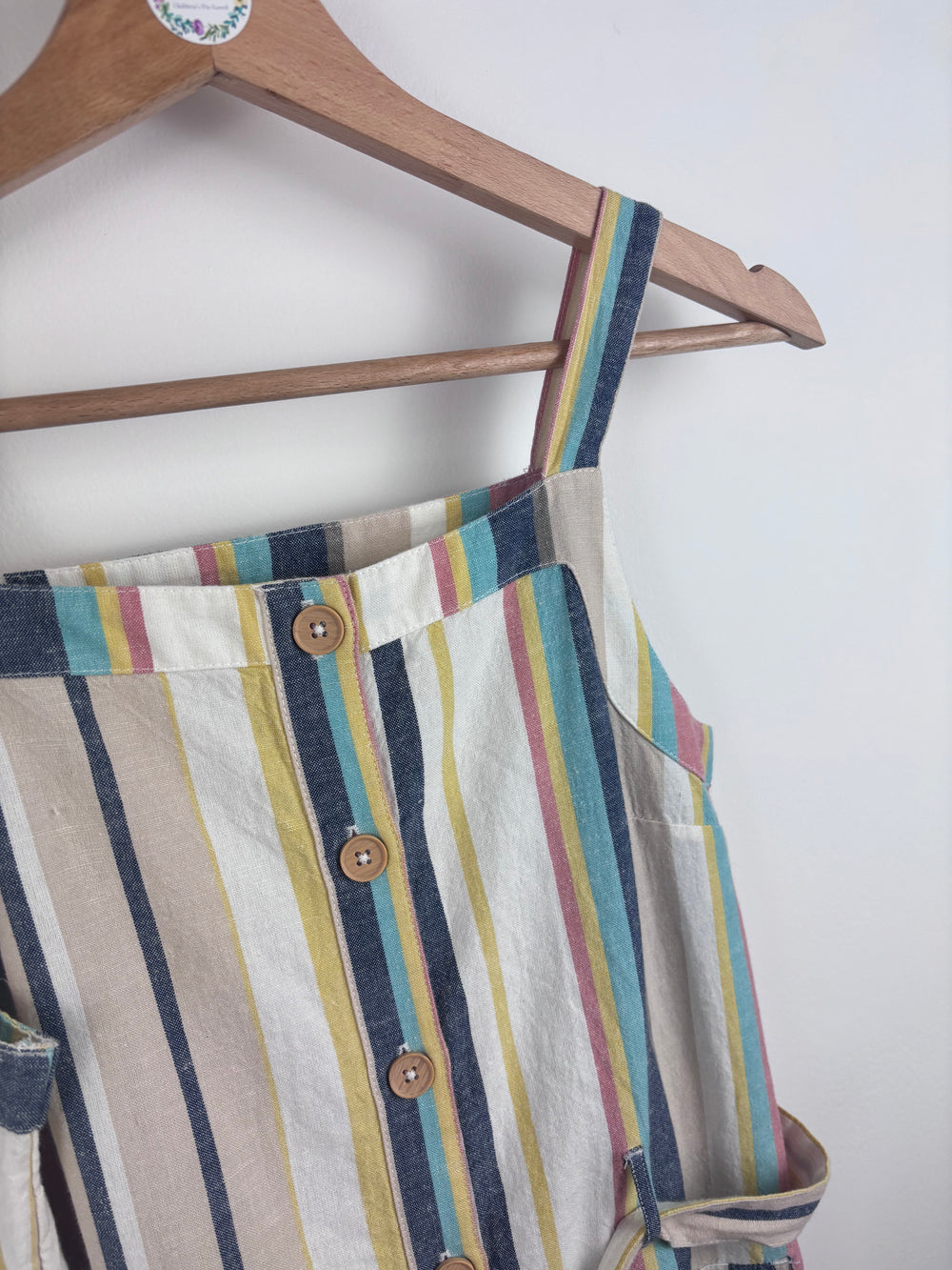 Tu Multicolour Stripe Dress 12 Years-Dresses-Second Snuggle Preloved