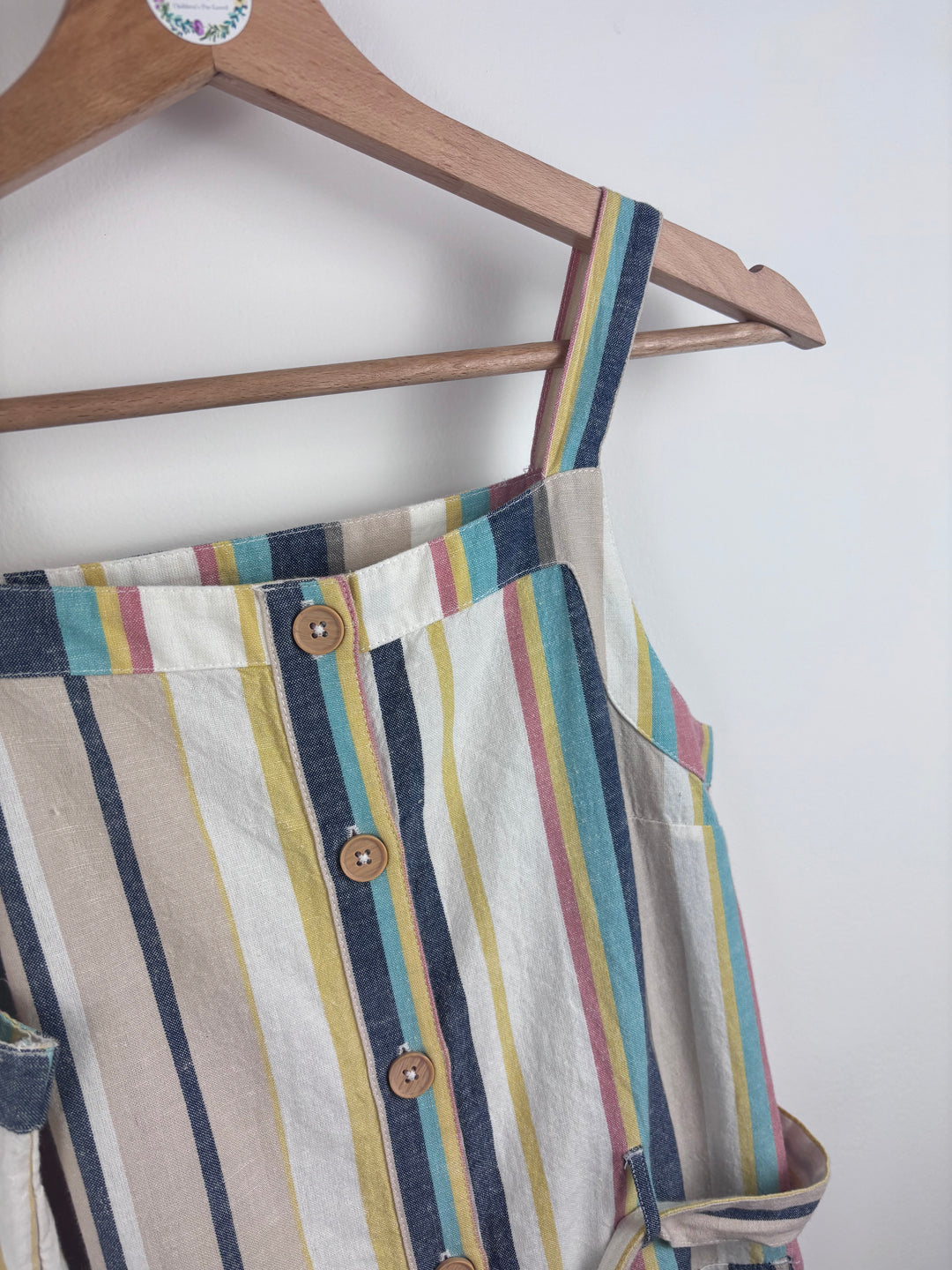 Tu Multicolour Stripe Dress 12 Years-Dresses-Second Snuggle Preloved