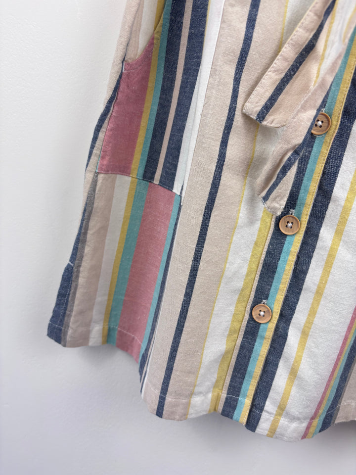 Tu Multicolour Stripe Dress 12 Years-Dresses-Second Snuggle Preloved