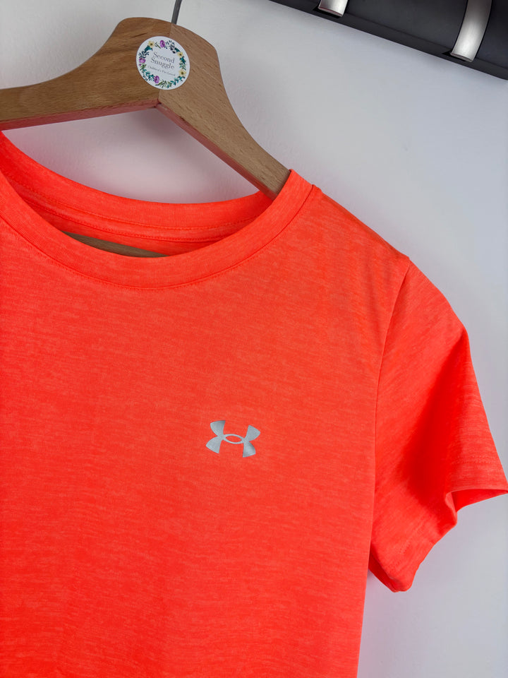 Under Armour Orange Active T-Shirt 11–12 Years-Tops-Second Snuggle Preloved