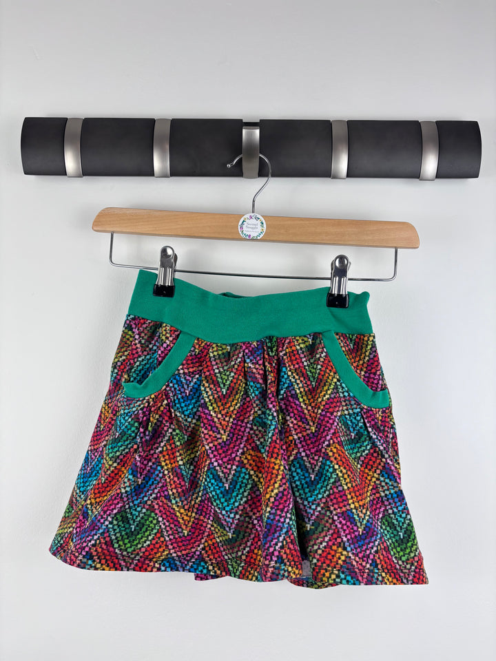 Isla B Rainbow Skater Skirt 9-10 Years-Skorts-Second Snuggle Preloved