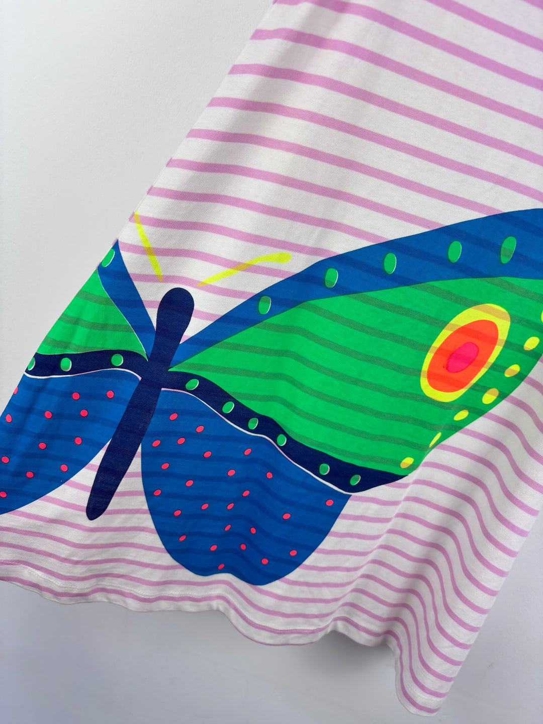 Mini Boden Butterfly Stripe Dress 9-10 Years-Dresses-Second Snuggle Preloved