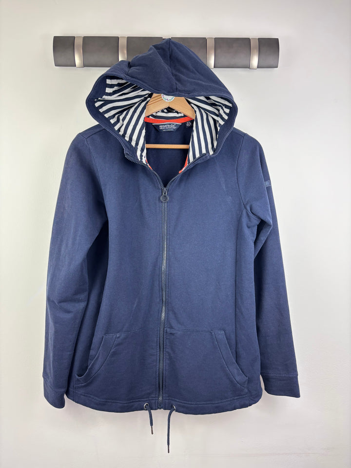 Regatta Navy Zip-Up Hoodie 14 Years-Hoodies-Second Snuggle Preloved