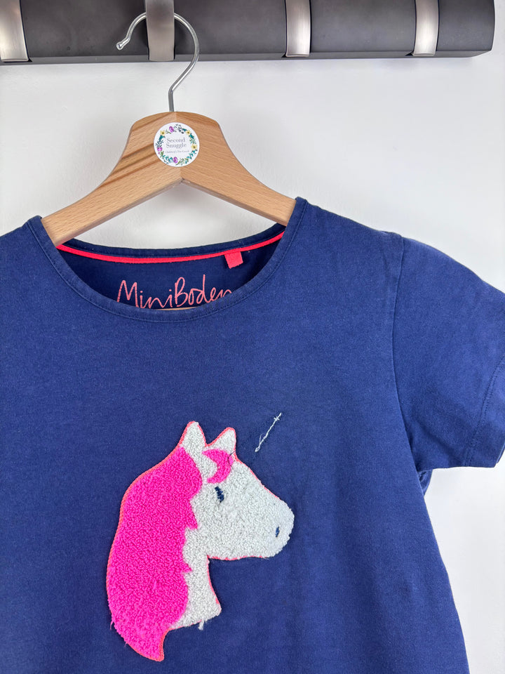Mini Boden Horse Tee 8-9 Years-Tops-Second Snuggle Preloved