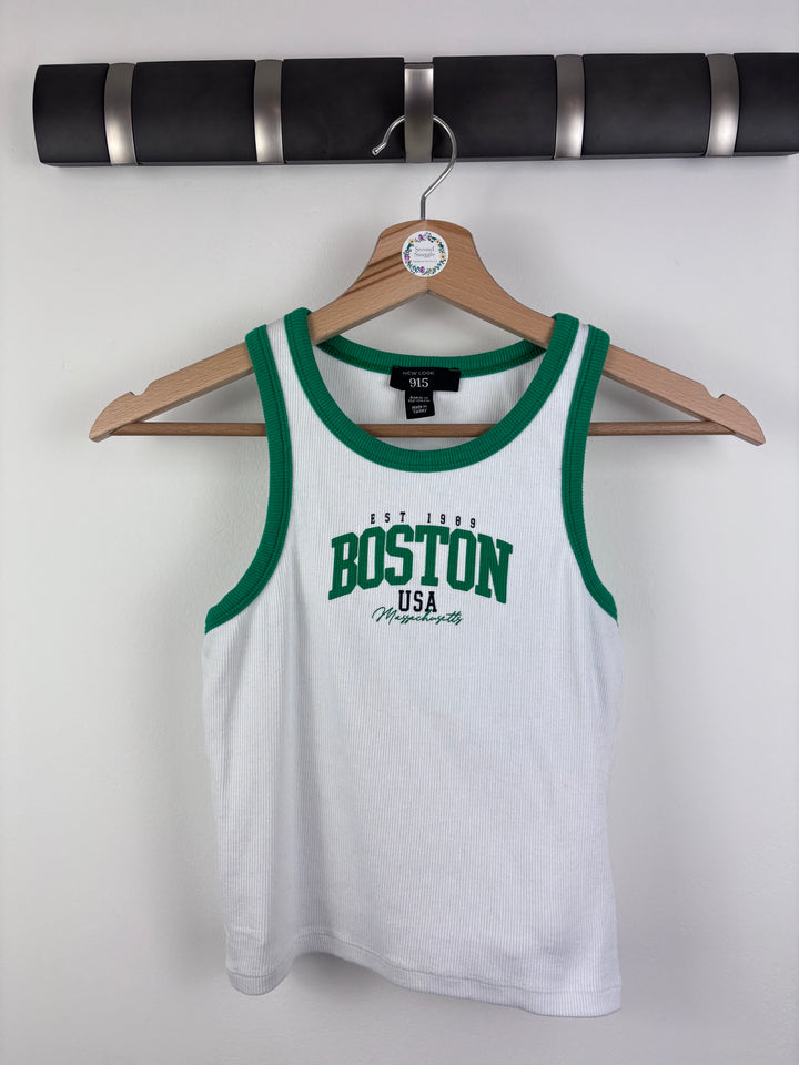 New Look Boston Tank Top 12-13 Years-Tops-Second Snuggle Preloved