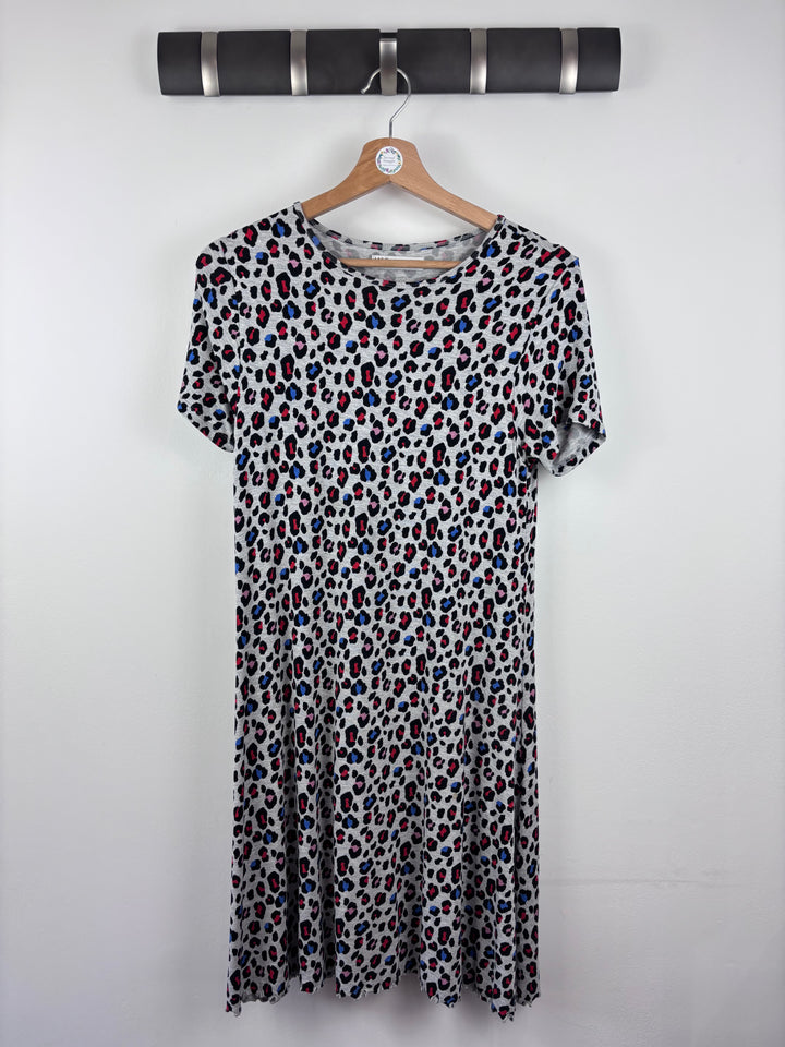 M&S Leopard Print Dress 13-14 Years-Dresses-Second Snuggle Preloved