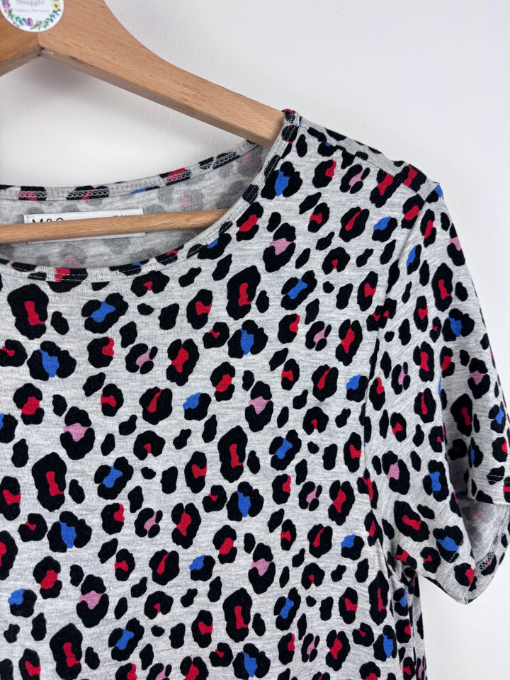 M&S Leopard Print Dress 13-14 Years-Dresses-Second Snuggle Preloved