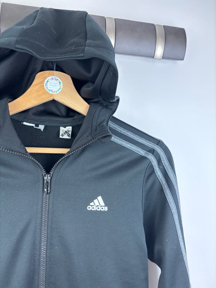 Adidas Zip Hoodie 10–11 Years-Jackets-Second Snuggle Preloved