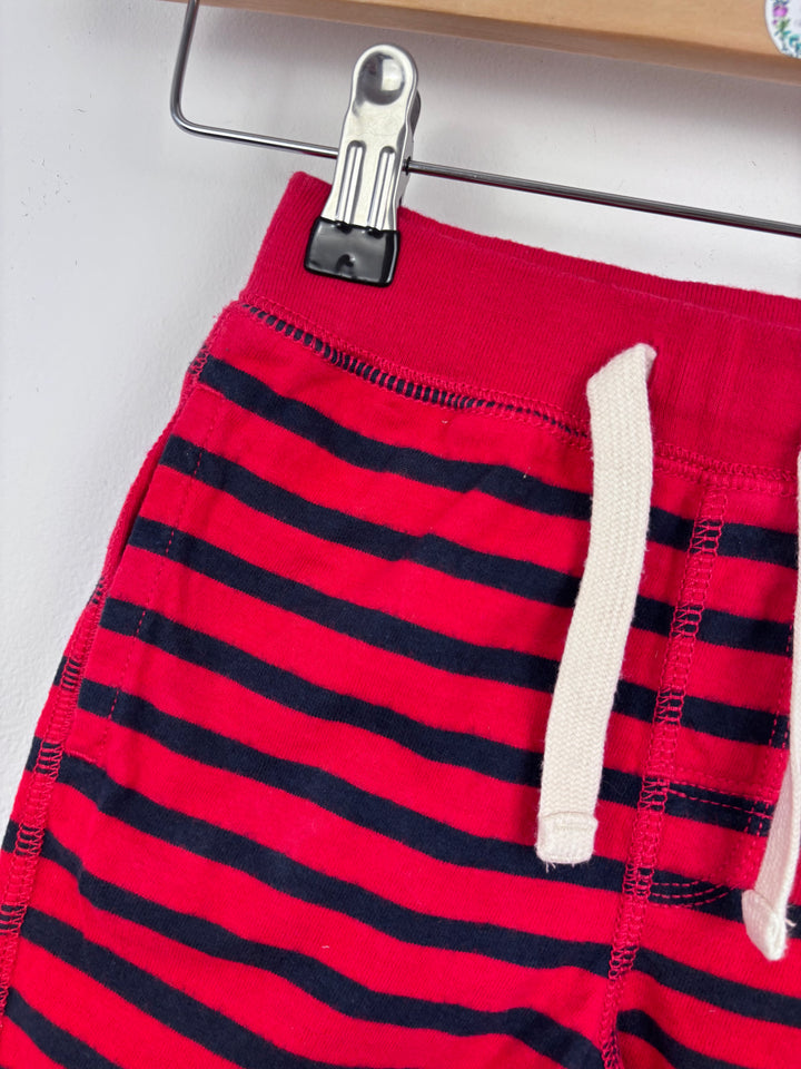 Gap Striped Jersey Shorts 3 Years-Shorts-Second Snuggle Preloved