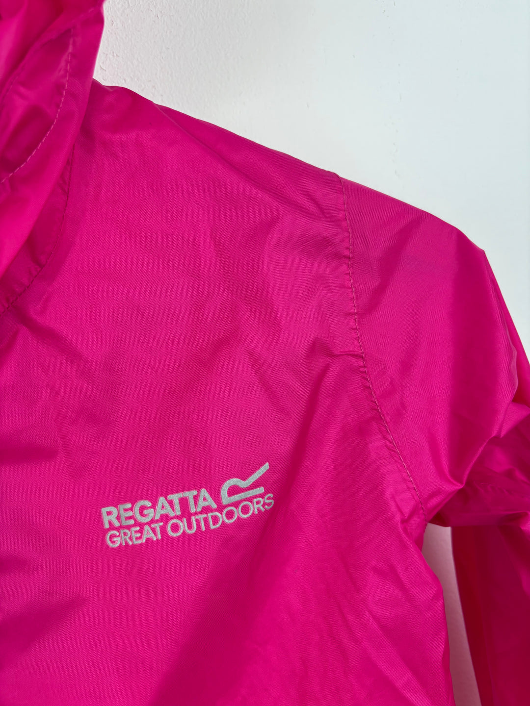 Regatta Pink Raincoat 7-8 Years-Coats-Second Snuggle Preloved