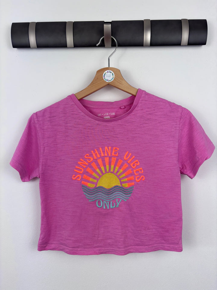 Fred & Flo Sunshine Boxy T Shirt 5-6 Years-Tops-Second Snuggle Preloved