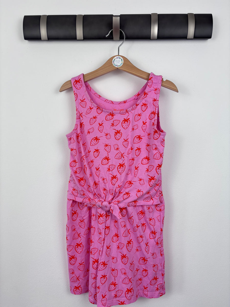 Tu Strawberry Playsuit 7 Years-Play Suits-Second Snuggle Preloved