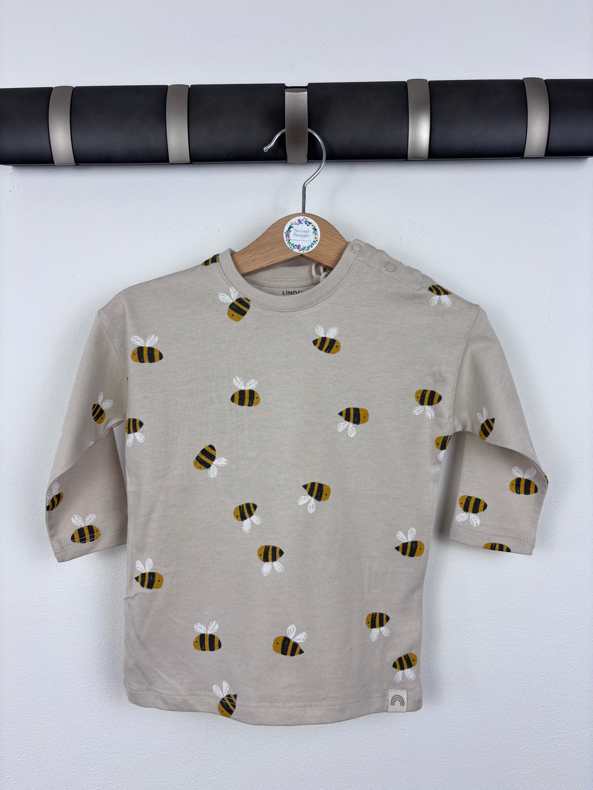 Lindex Bee Top 4-6 Months-Tops-Second Snuggle Preloved