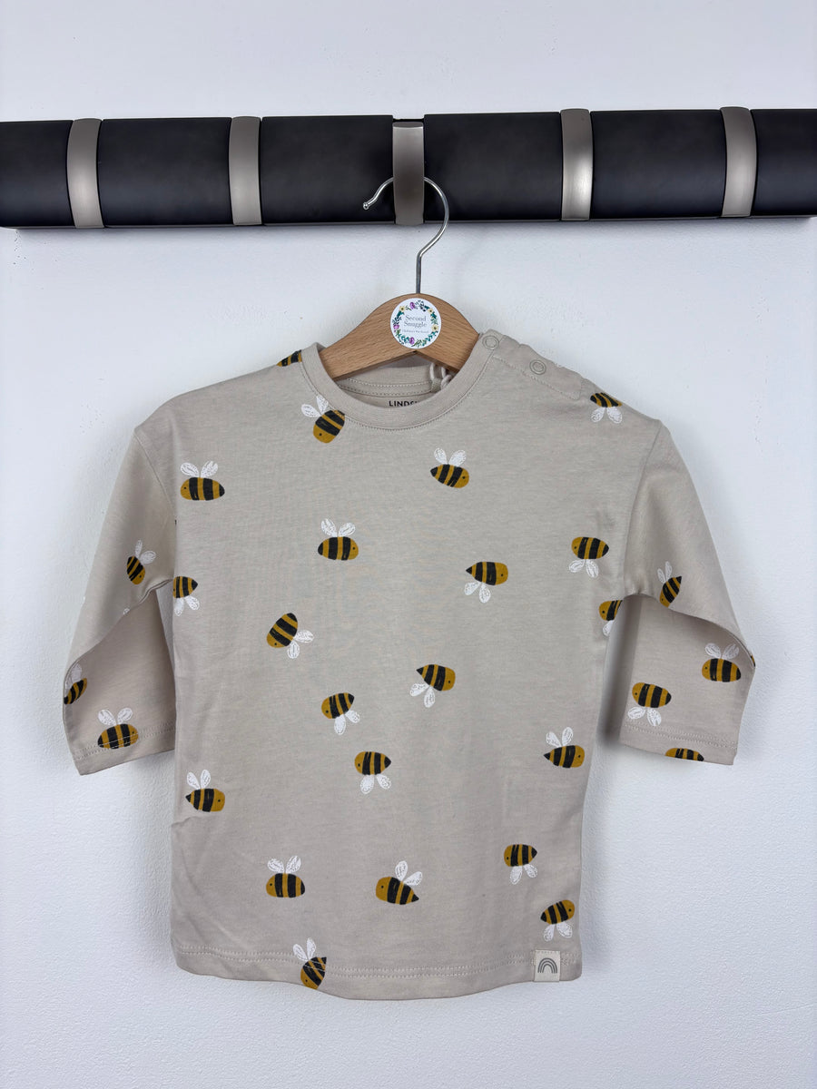 Lindex Bee Top 4-6 Months-Tops-Second Snuggle Preloved