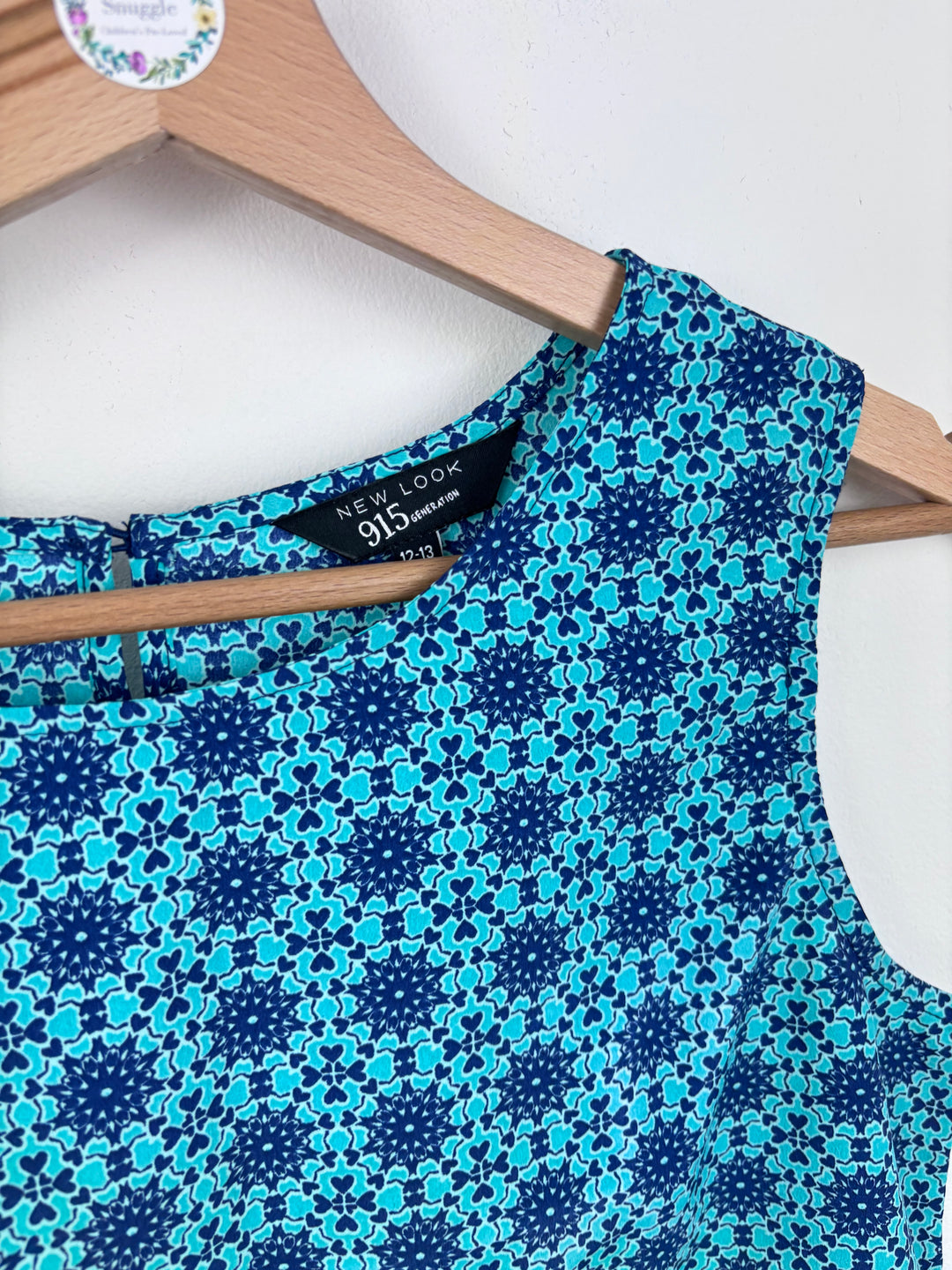 New Look Blue Crop Top 12-13 Years-Tops-Second Snuggle Preloved