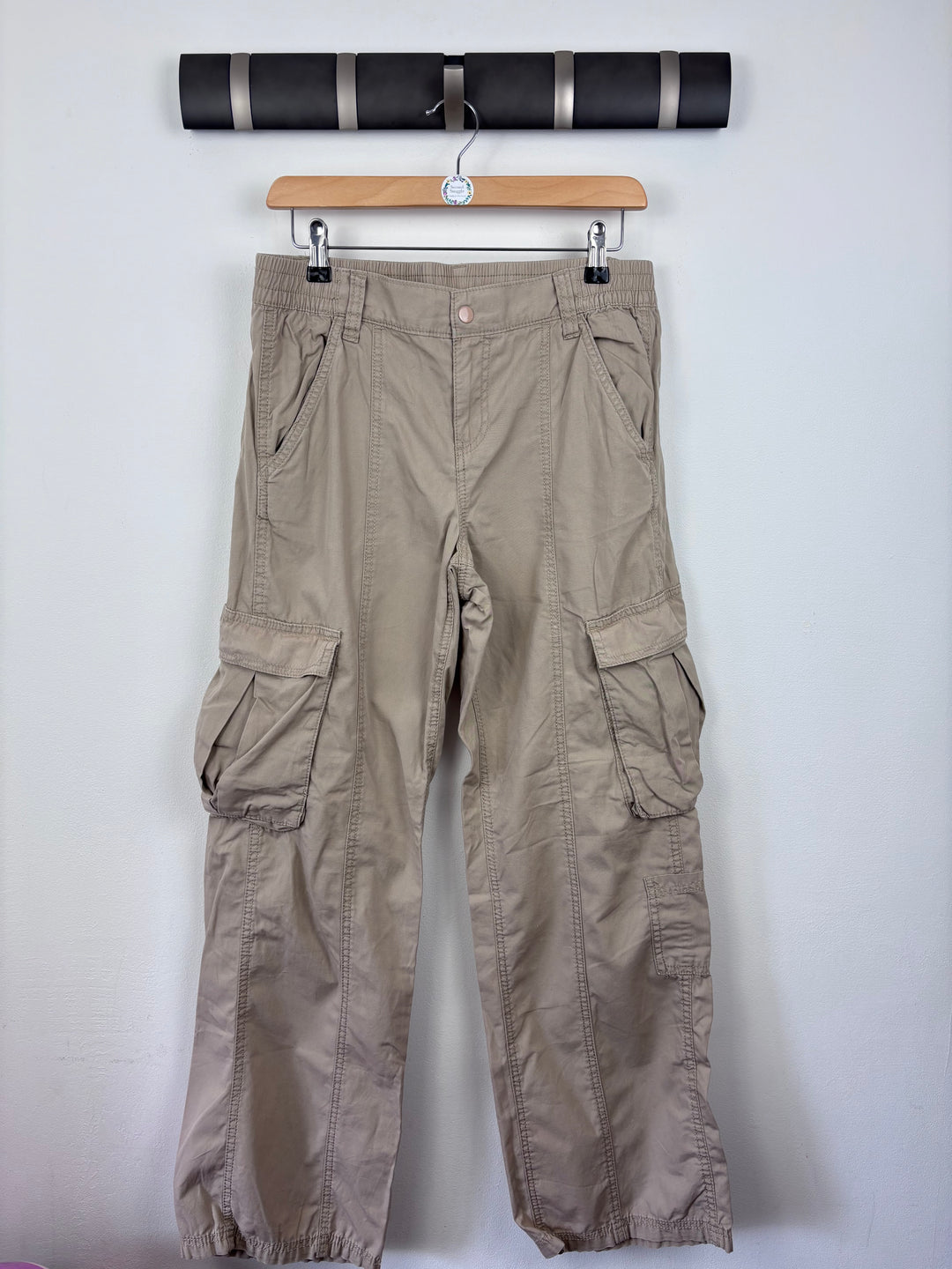 H&M Cargo Trousers US 6 UK 10-Trousers-Second Snuggle Preloved