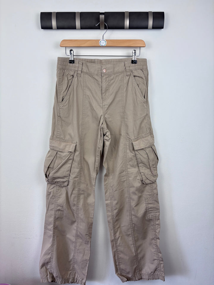 H&M Cargo Trousers US 6 UK 10-Trousers-Second Snuggle Preloved