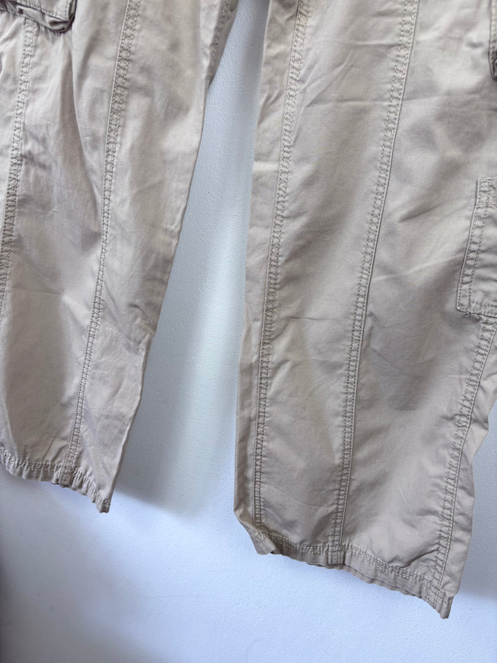 H&M Cargo Trousers US 6 UK 10-Trousers-Second Snuggle Preloved