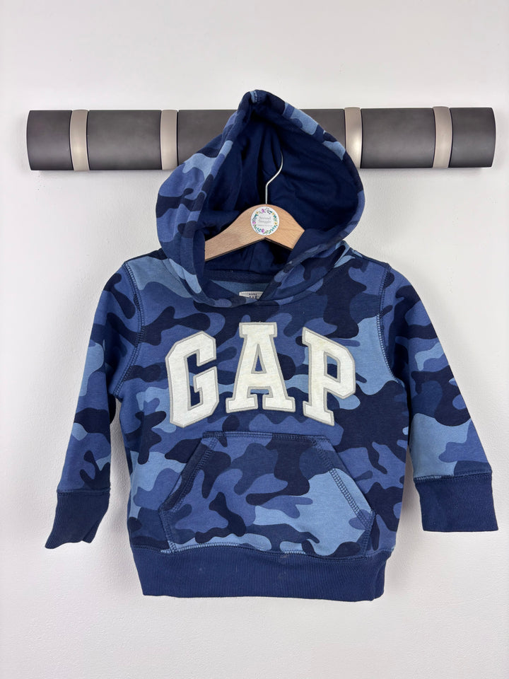 Gap Camo Hoodie 18-24 Months-Hoodies-Second Snuggle Preloved