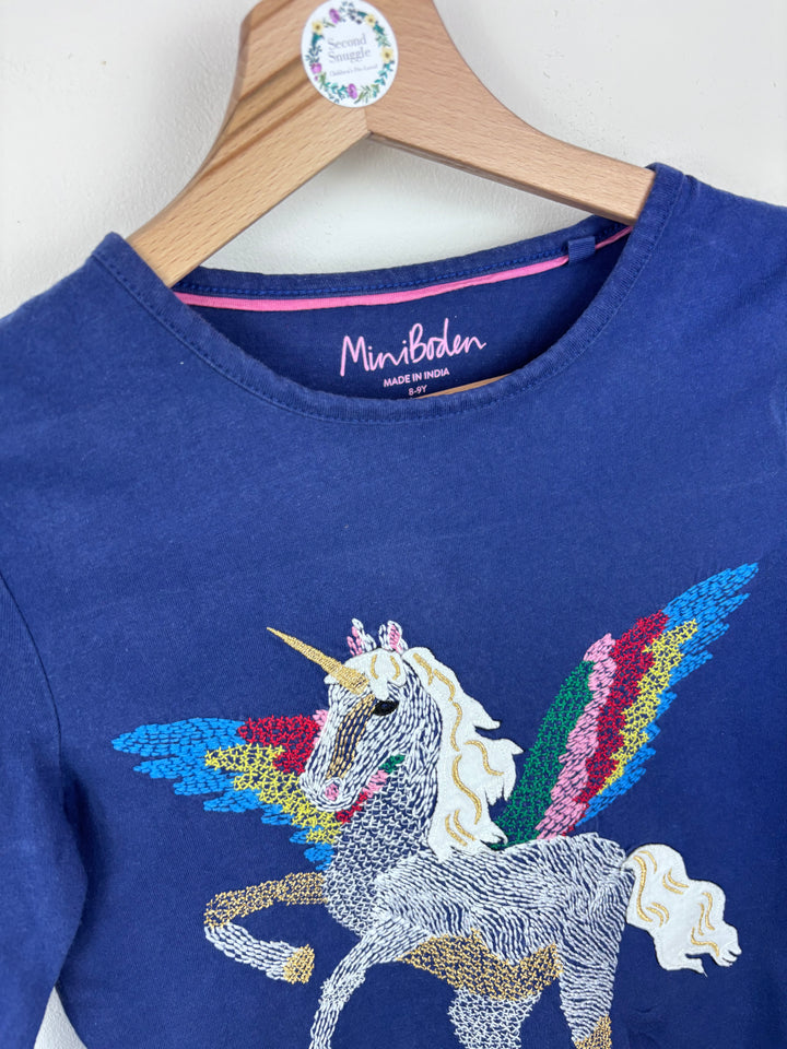 Mini Boden Unicorn Top 8-9 Years-Tops-Second Snuggle Preloved