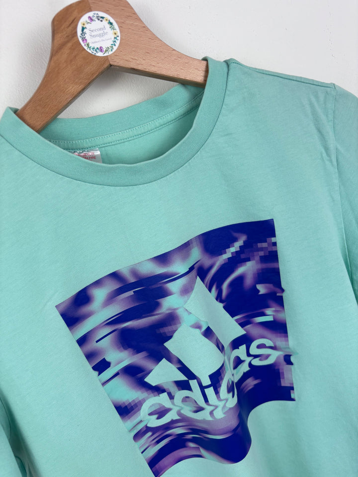 Adidas Graphic Tee 13-14 Years-Tops-Second Snuggle Preloved