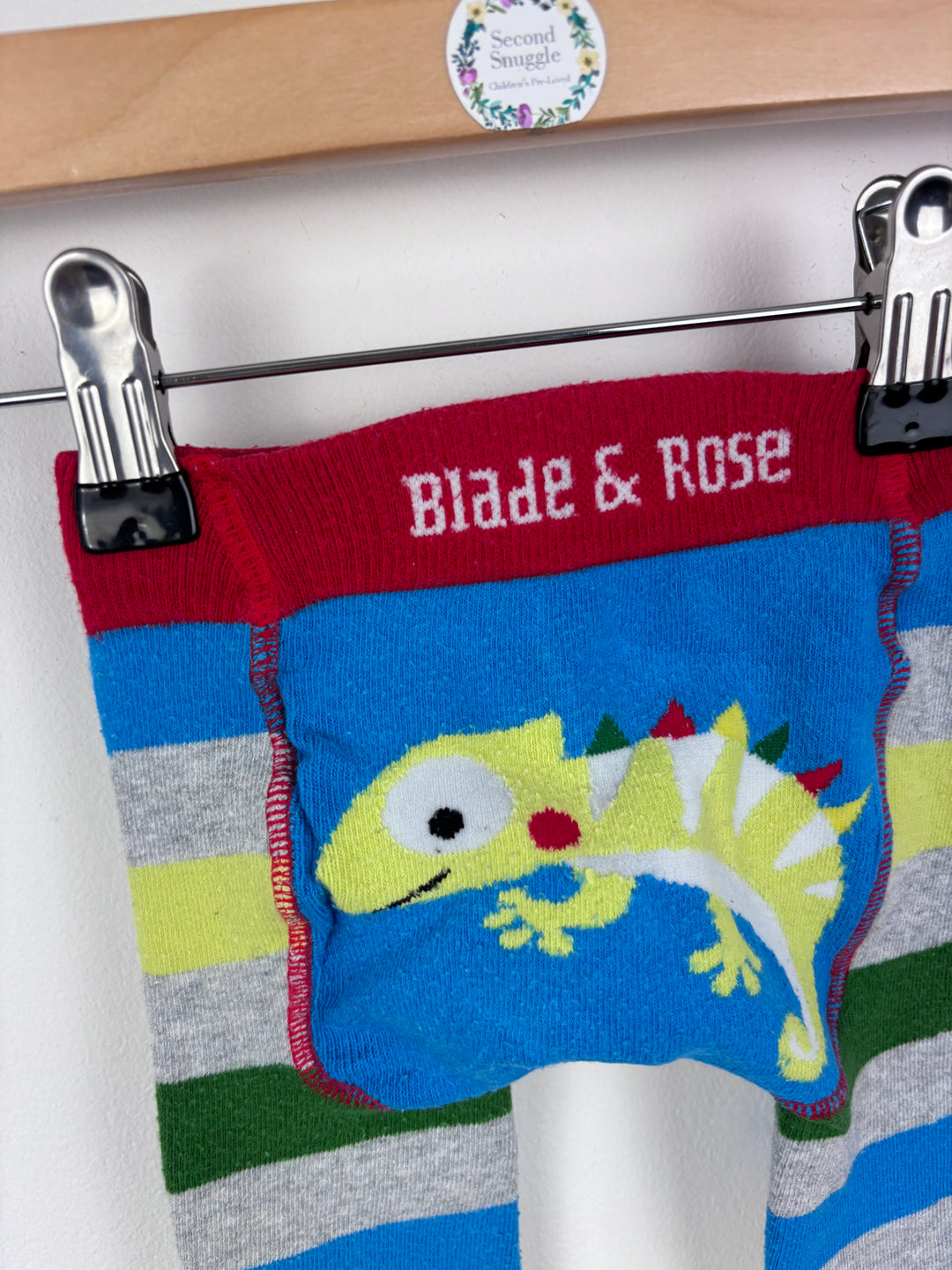 Blade And Rose Dinosaur Leggings 6-12 Months-Leggings-Second Snuggle Preloved