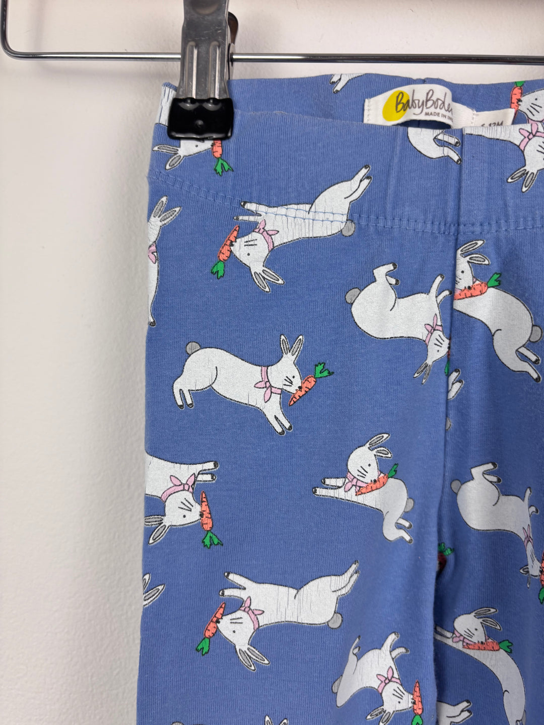 Baby Boden Rabbit Trousers 6-12 Months-Leggings-Second Snuggle Preloved