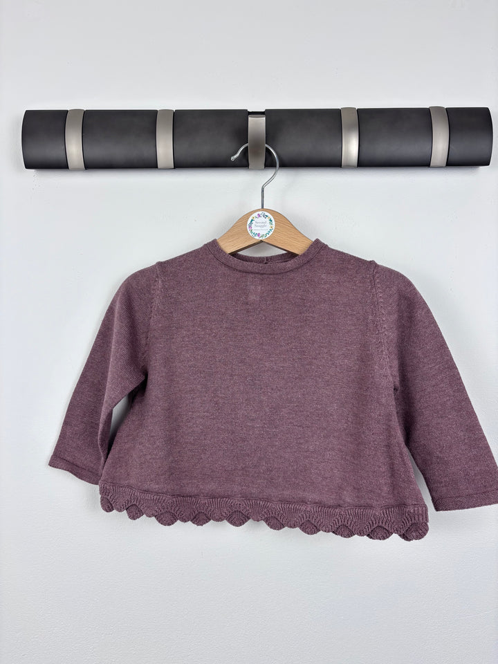 Mango Knitted Jumper 9-12 Months-Jumpers-Second Snuggle Preloved
