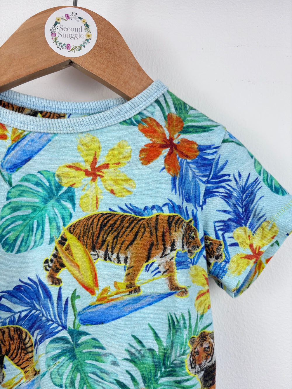Next Tiger T-Shirt 12–18 Months-Tops-Second Snuggle Preloved