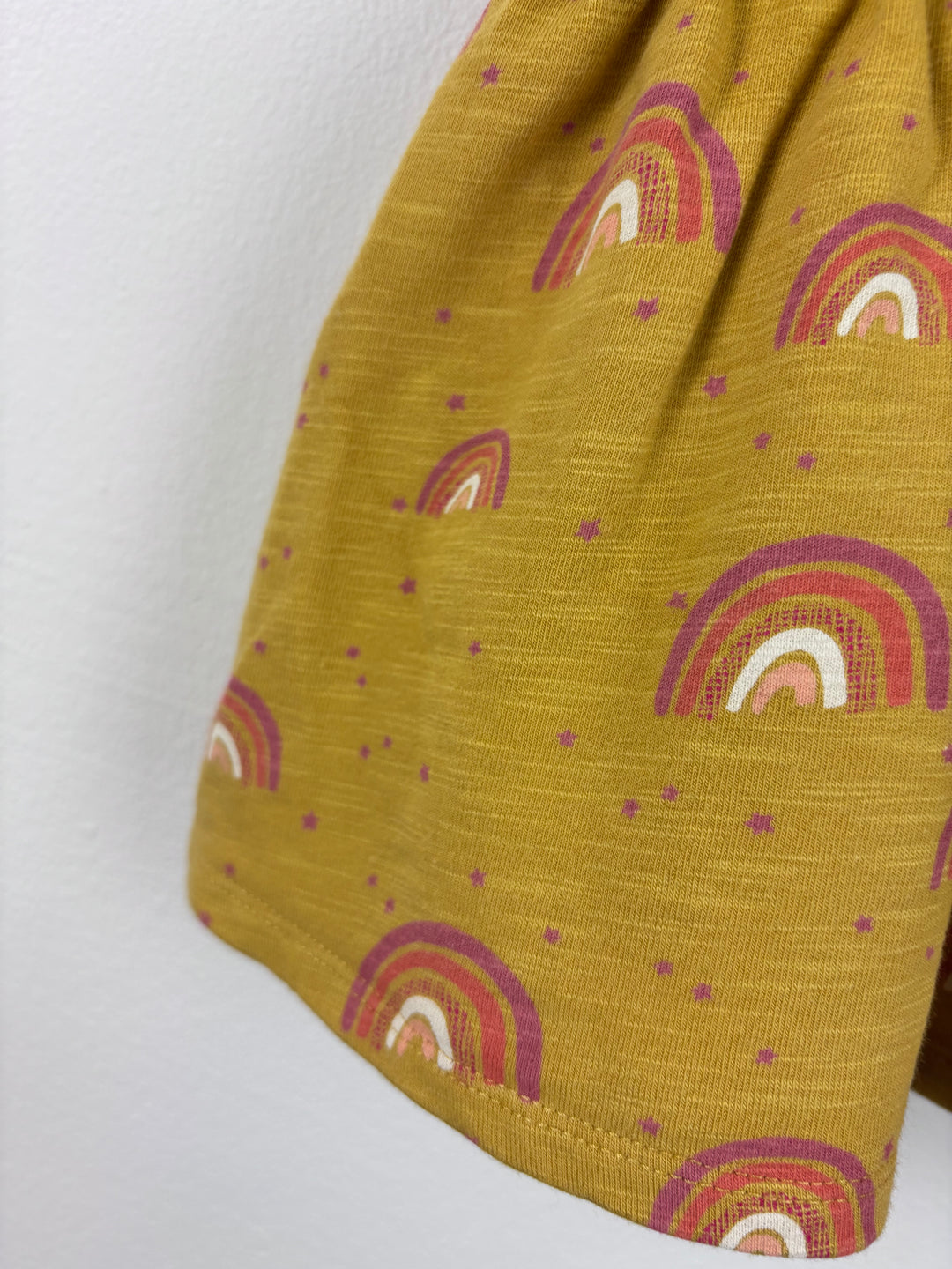 Next Rainbow Pinafore Dress 0–3 Months-Dresses-Second Snuggle Preloved