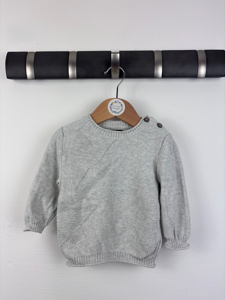 Next Star Knit Jumper 3–6 Months-Jumpers-Second Snuggle Preloved