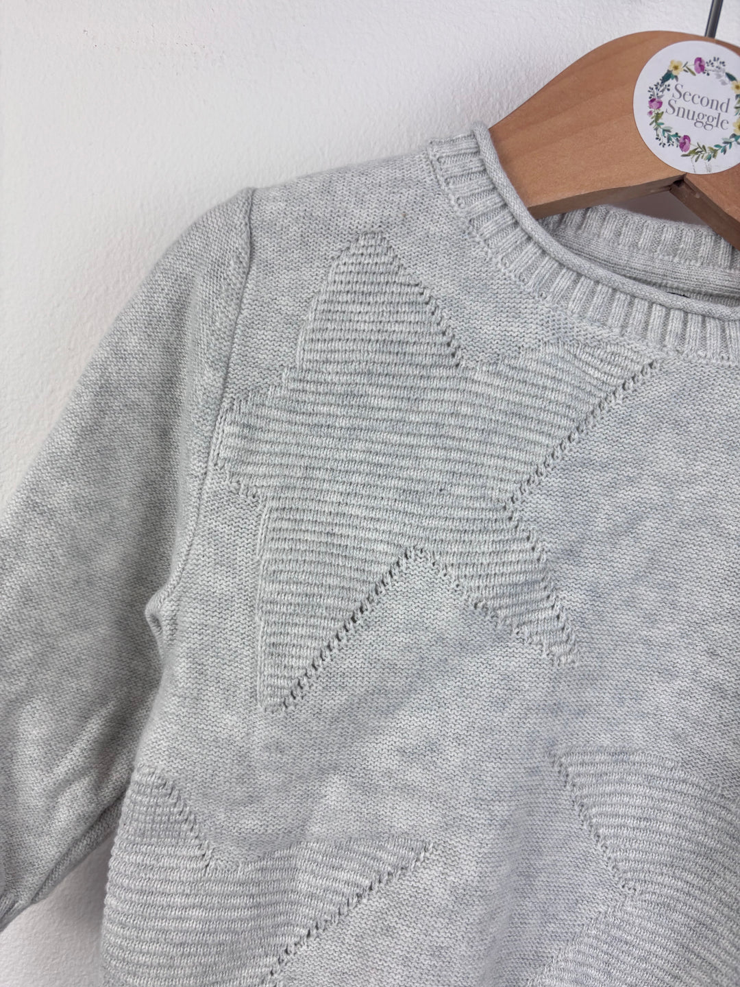 Next Star Knit Jumper 3–6 Months-Jumpers-Second Snuggle Preloved
