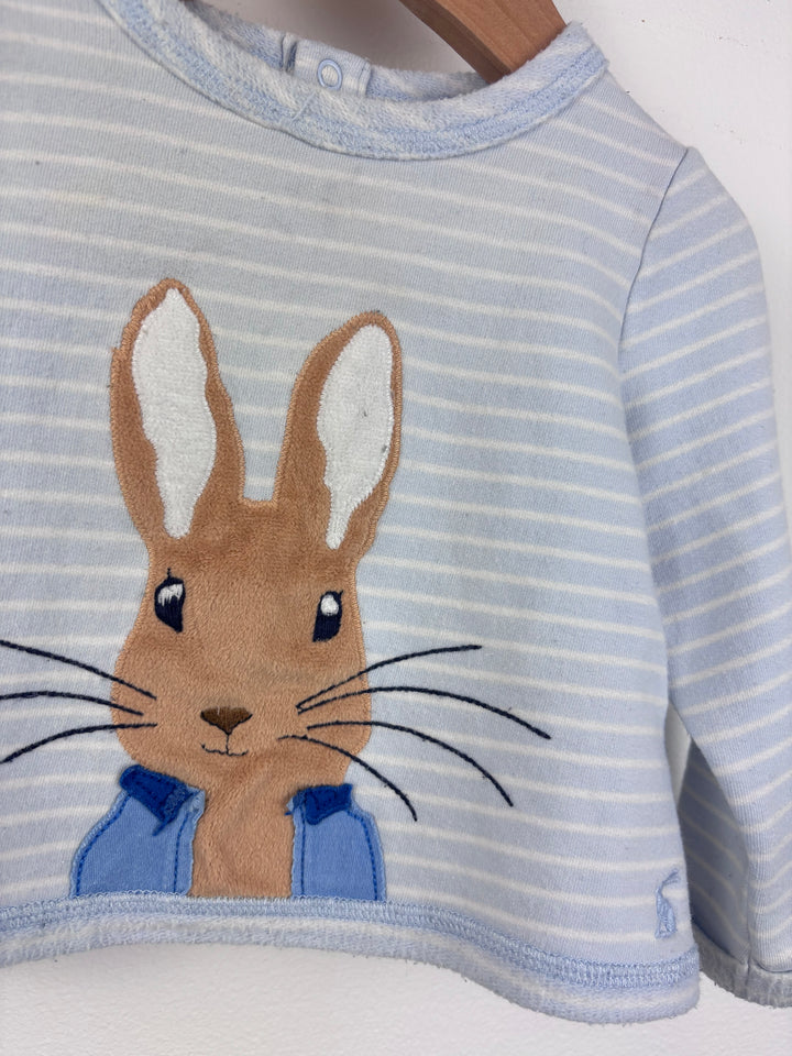 Joules Peter Rabbit Top 3-6 Months - PLAY-Jumpers-Second Snuggle Preloved