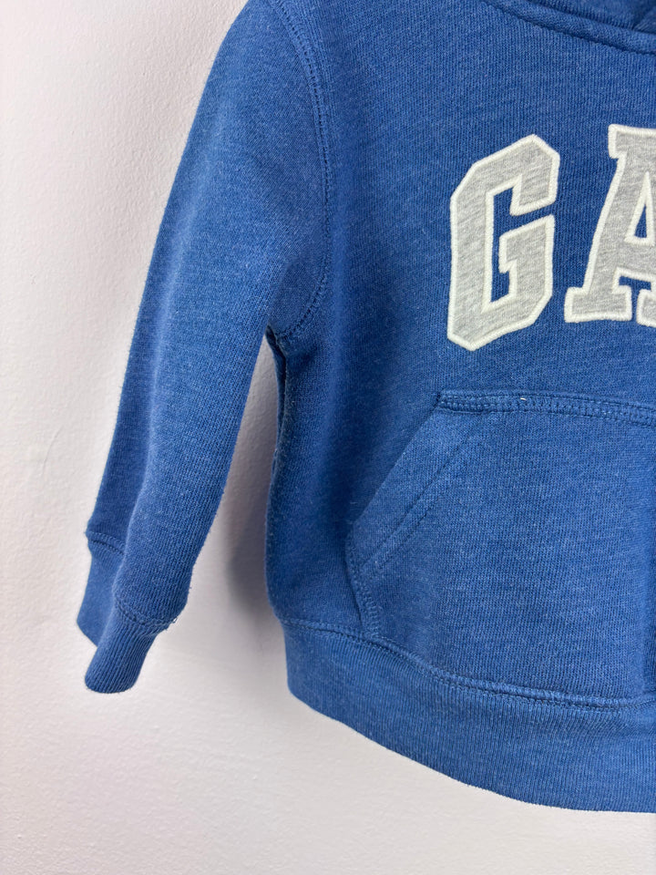 Gap Blue Hoodie 6–12 Months-Hoodies-Second Snuggle Preloved