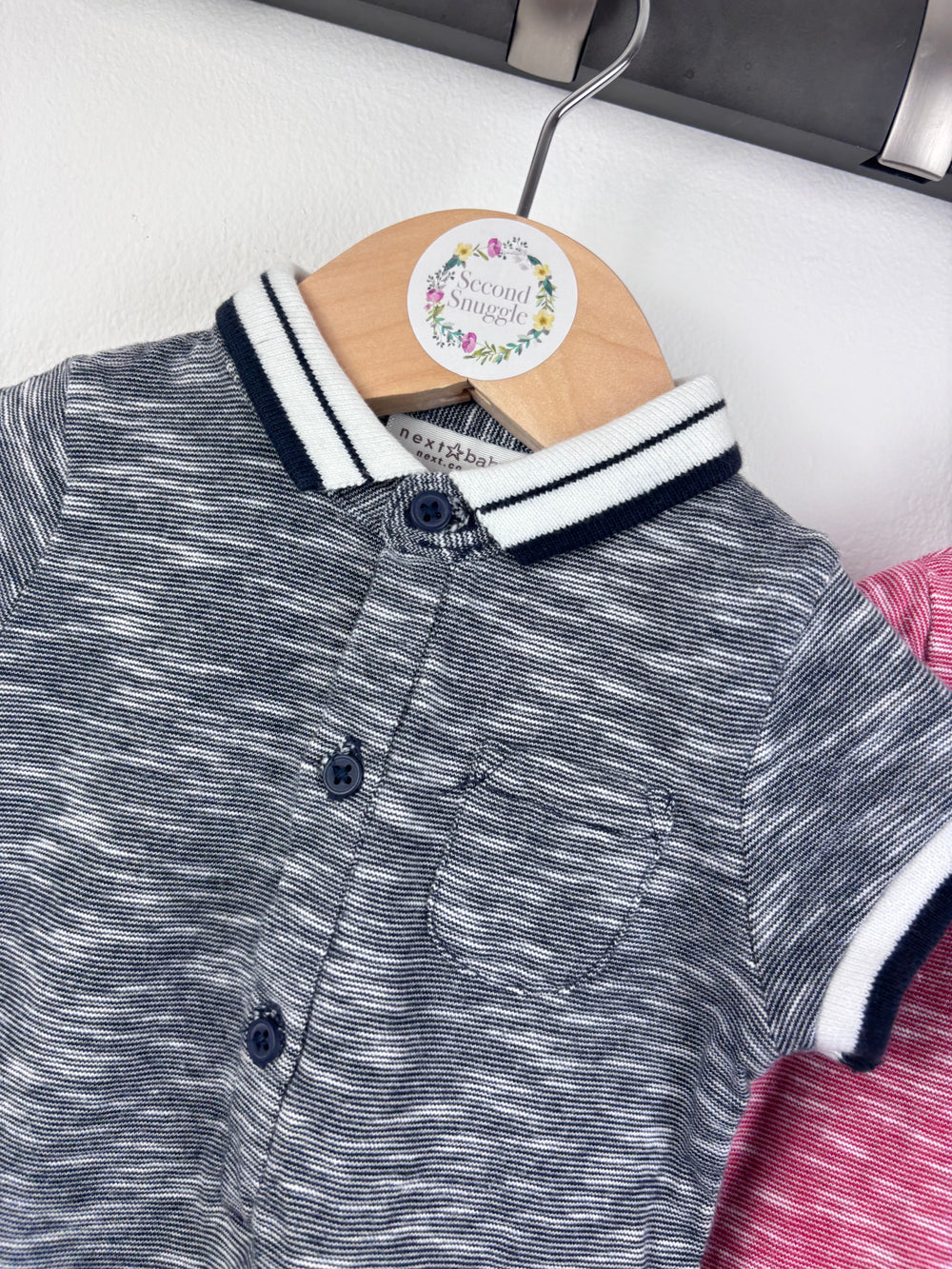 Next Polo Romper Set Up To 1 Month-Rompers-Second Snuggle Preloved