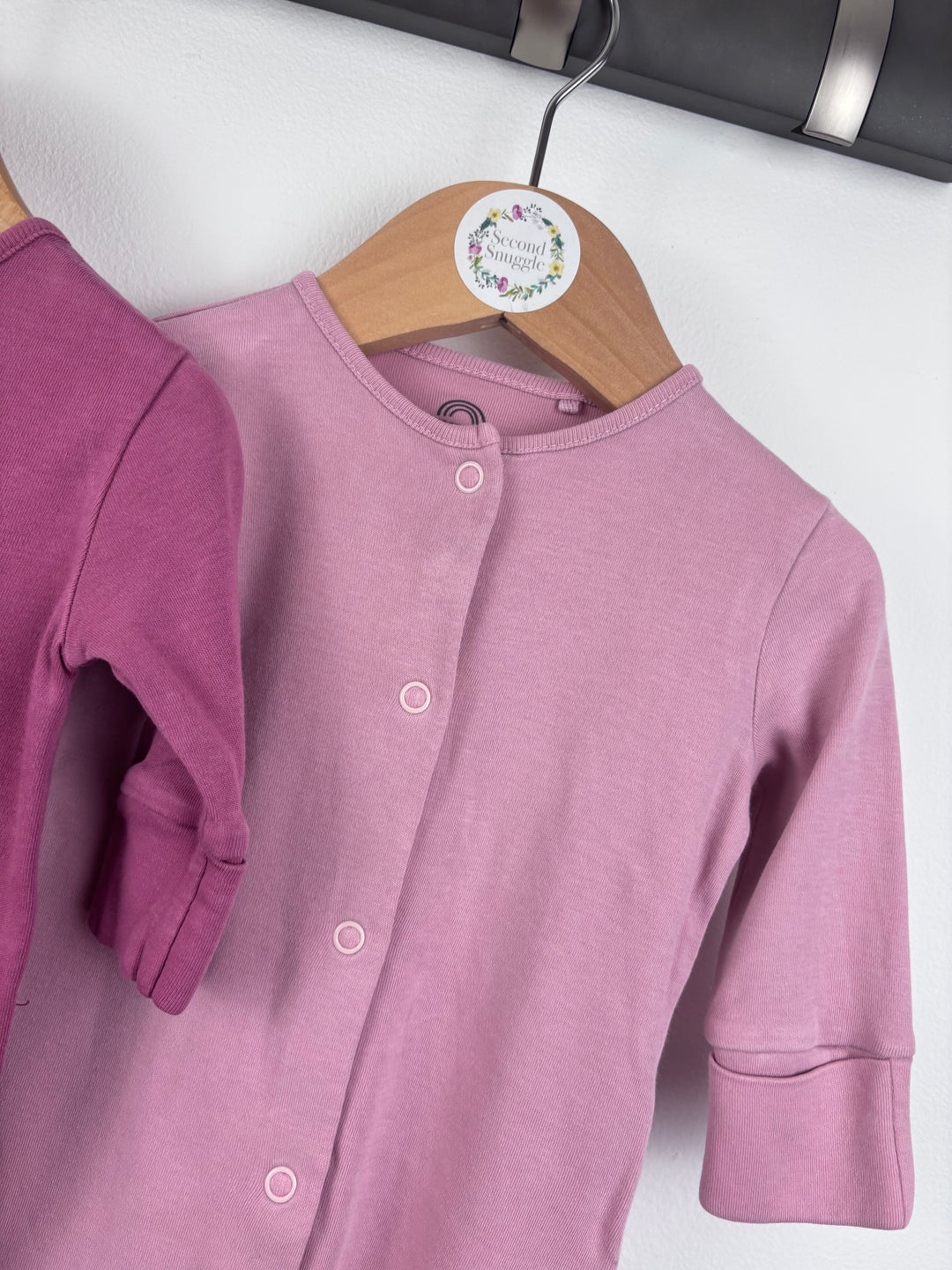 Next Sleepsuits 0–3 Months (2 Pack)-Sleepsuits-Second Snuggle Preloved