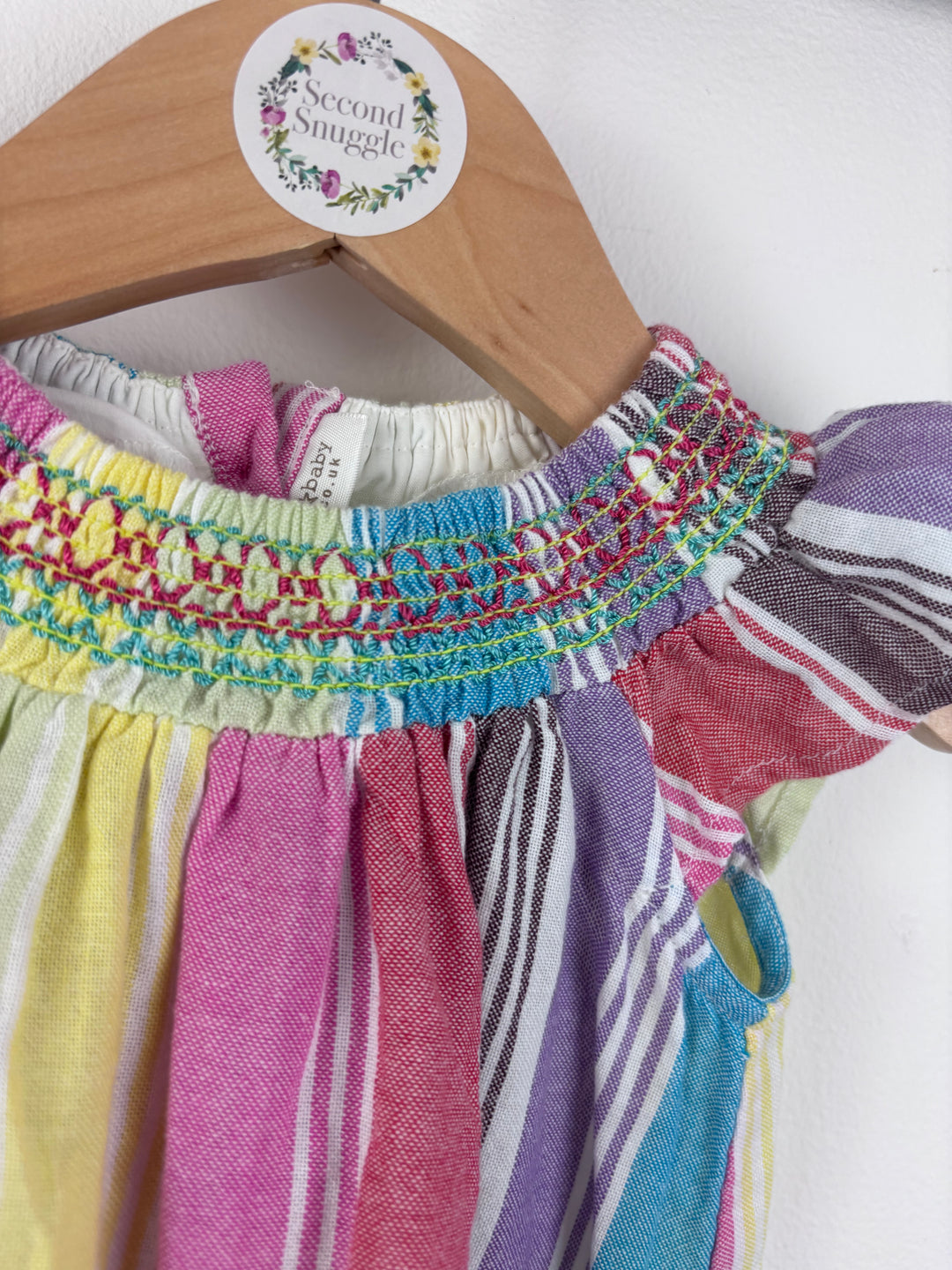 Next Rainbow Dress Up To 1 Month-Dresses-Second Snuggle Preloved