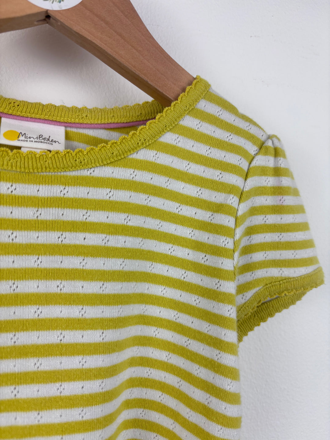Mini Boden Striped T-Shirt 4–5 Years-Tops-Second Snuggle Preloved