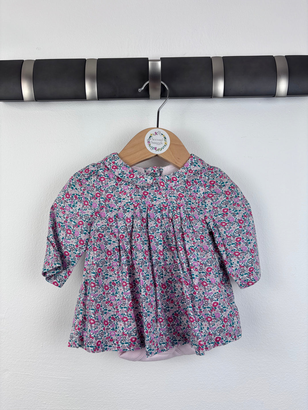 M&S Floral Blouse Up To 1 Month-Tops-Second Snuggle Preloved