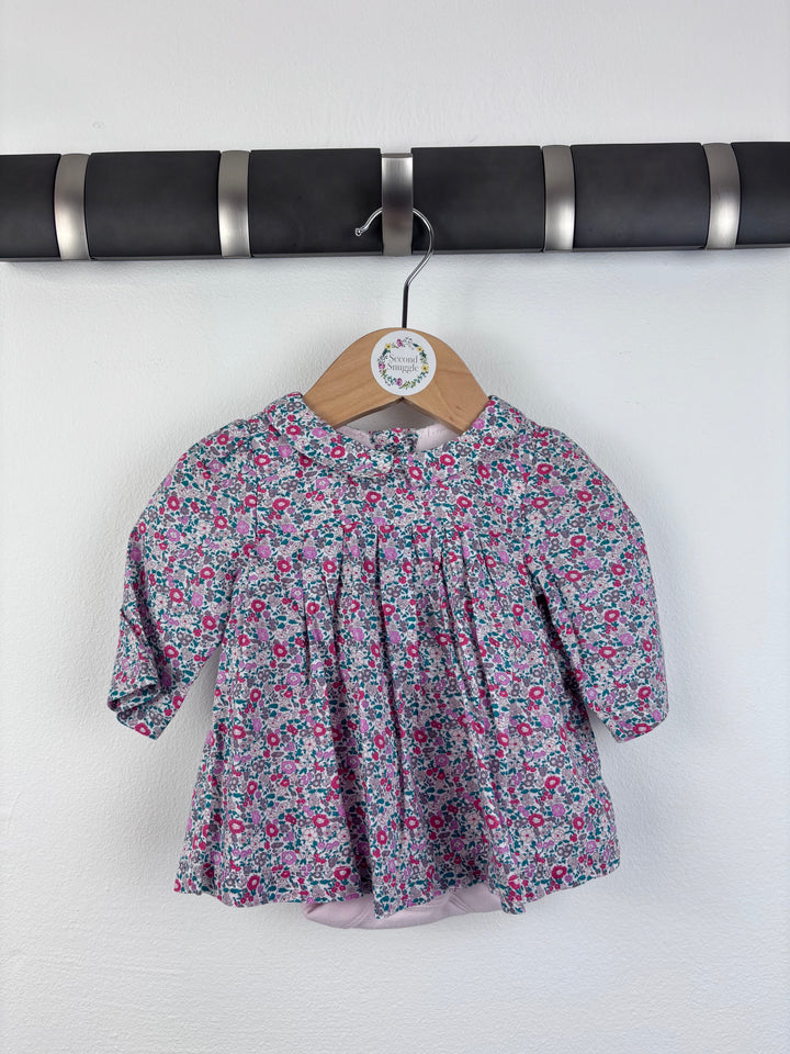 M&S Floral Blouse Up To 1 Month-Tops-Second Snuggle Preloved