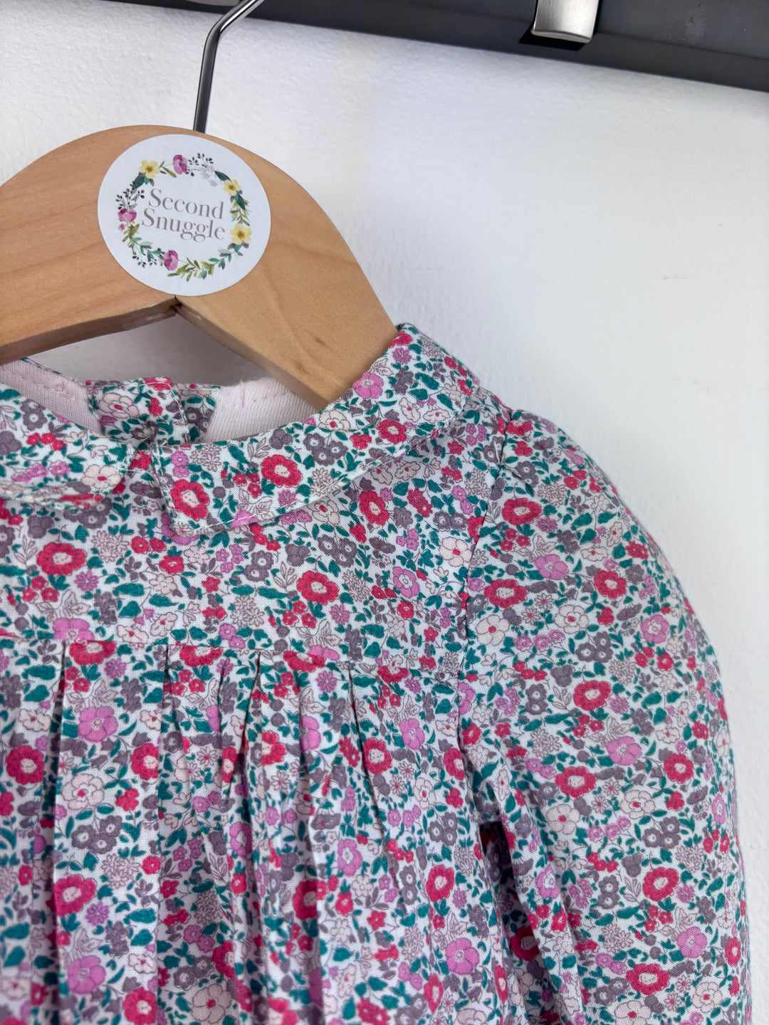 M&S Floral Blouse Up To 1 Month-Tops-Second Snuggle Preloved
