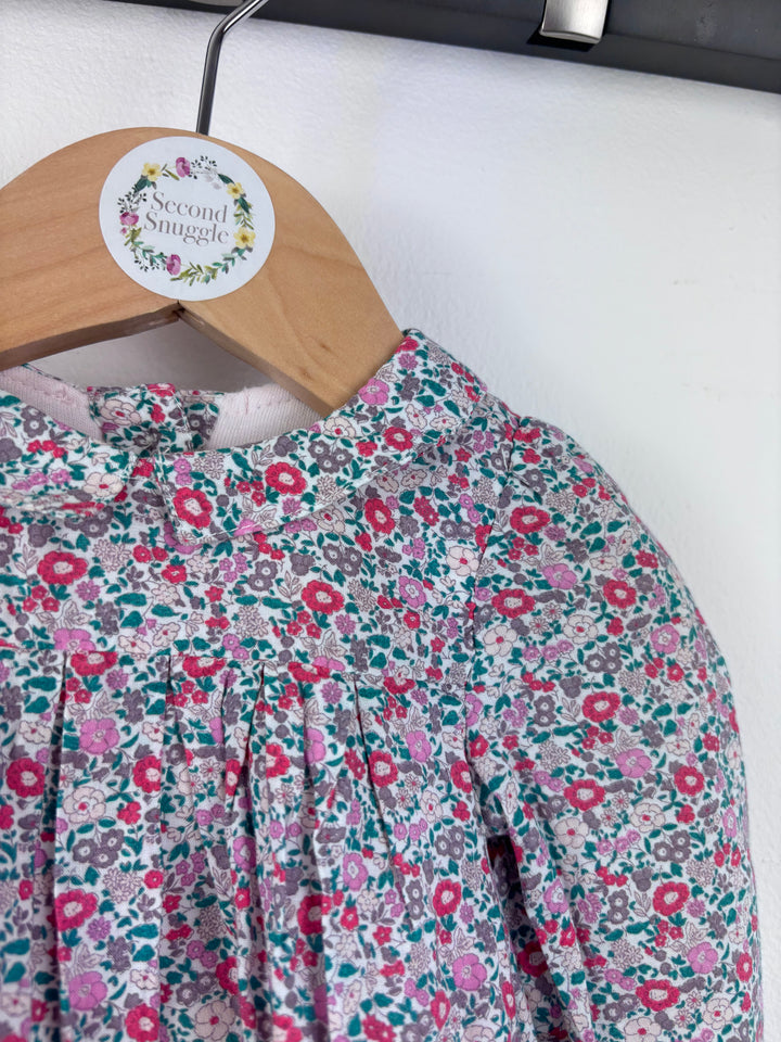 M&S Floral Blouse Up To 1 Month-Tops-Second Snuggle Preloved