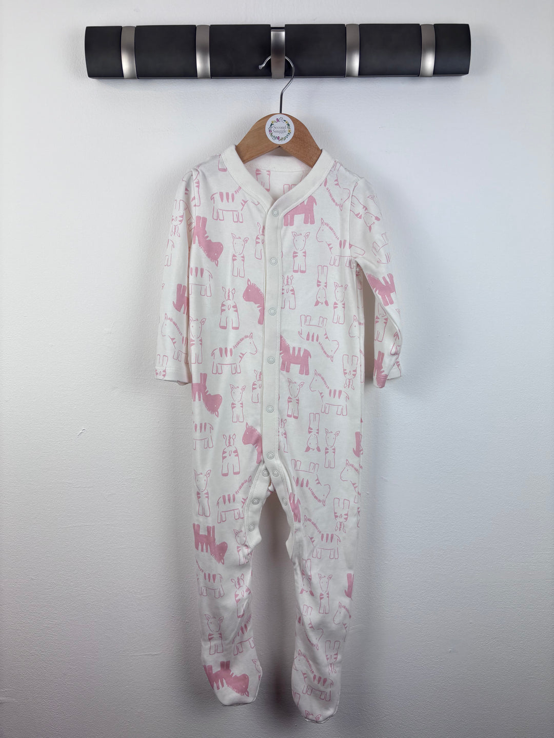 M&S Animal Sleepsuit 12–18 Months-Sleepsuits-Second Snuggle Preloved