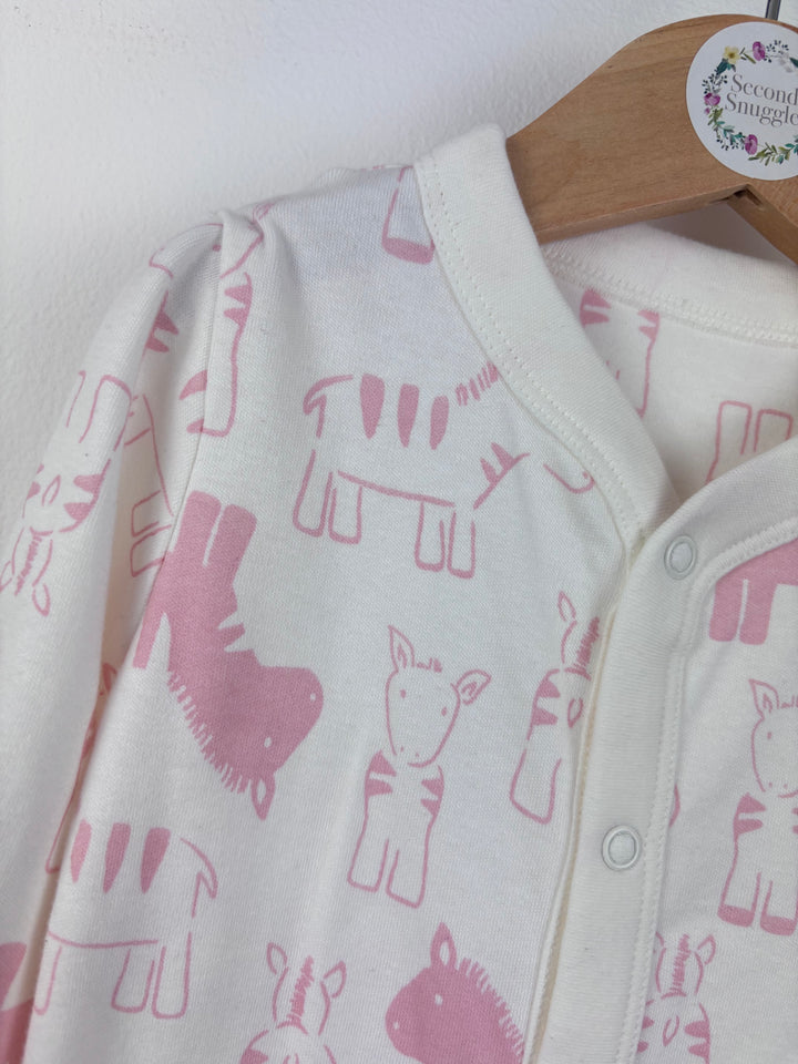 M&S Animal Sleepsuit 12–18 Months-Sleepsuits-Second Snuggle Preloved