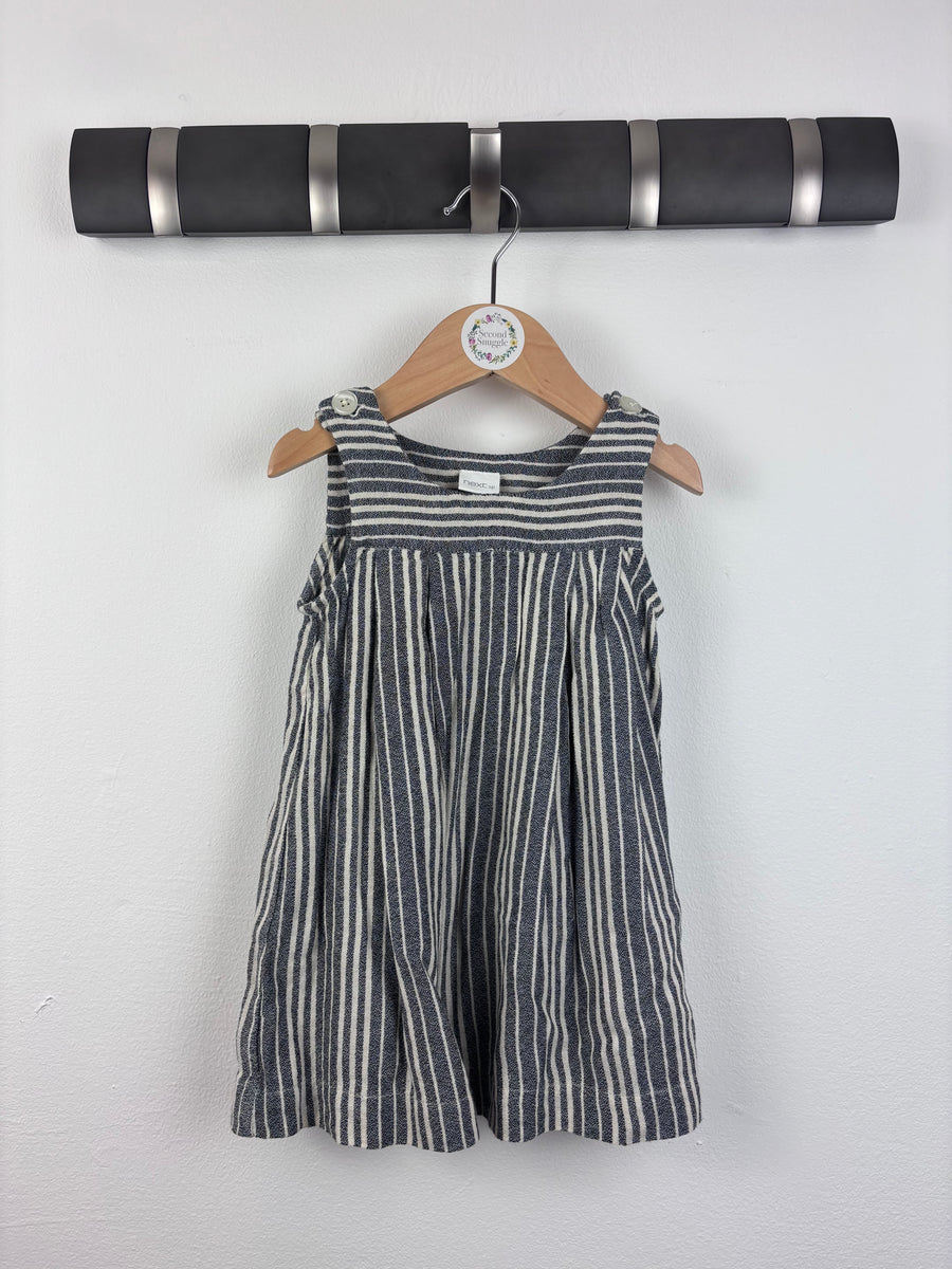 Next Striped Dress 9–12 Months-Dresses-Second Snuggle Preloved