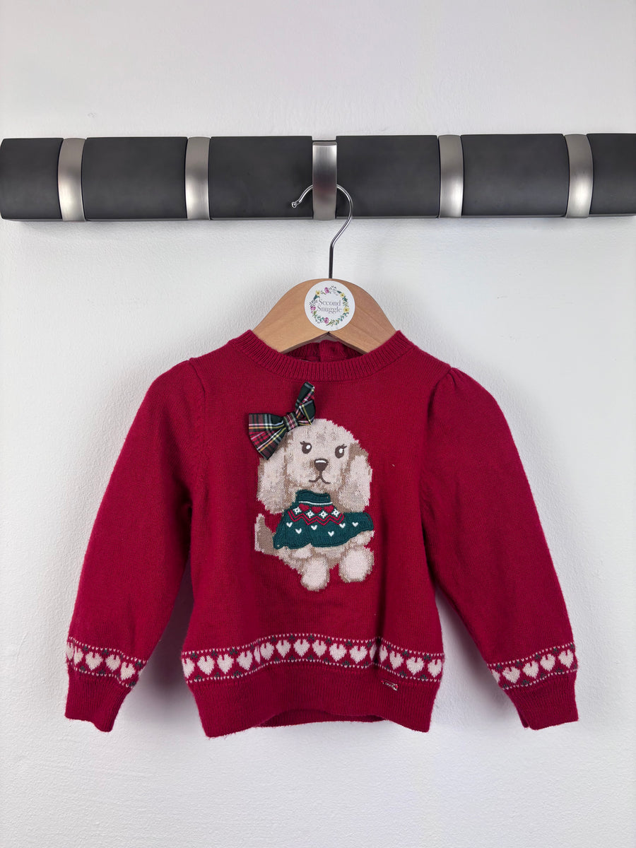 Mayoral Dog Jumper 6 Months-Jumpers-Second Snuggle Preloved