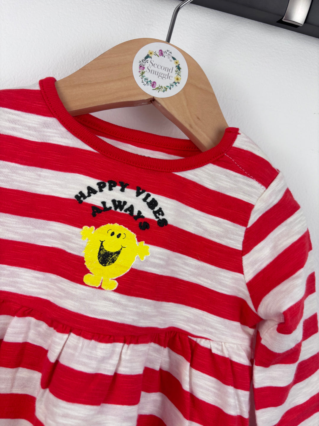 M&S Happy Vibes Dress 3–6 Months-Dresses-Second Snuggle Preloved