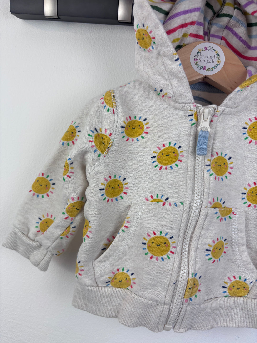 Baby Boden Sun Hoodie 3–6 Months-Hoodies-Second Snuggle Preloved