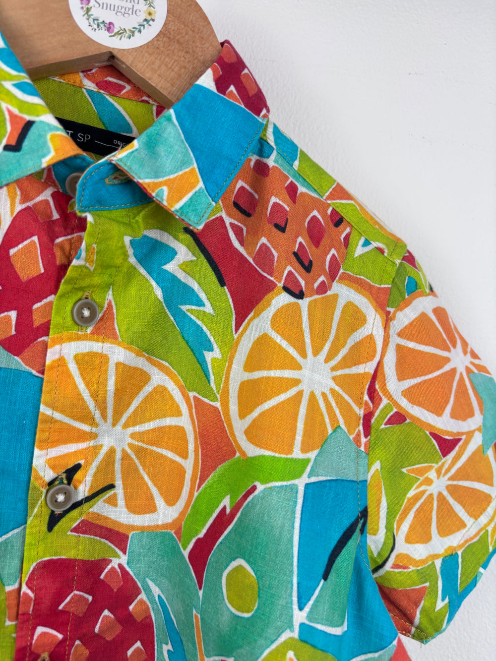 Next Fruit Print Shirt 4–5 Years-Shirts-Second Snuggle Preloved