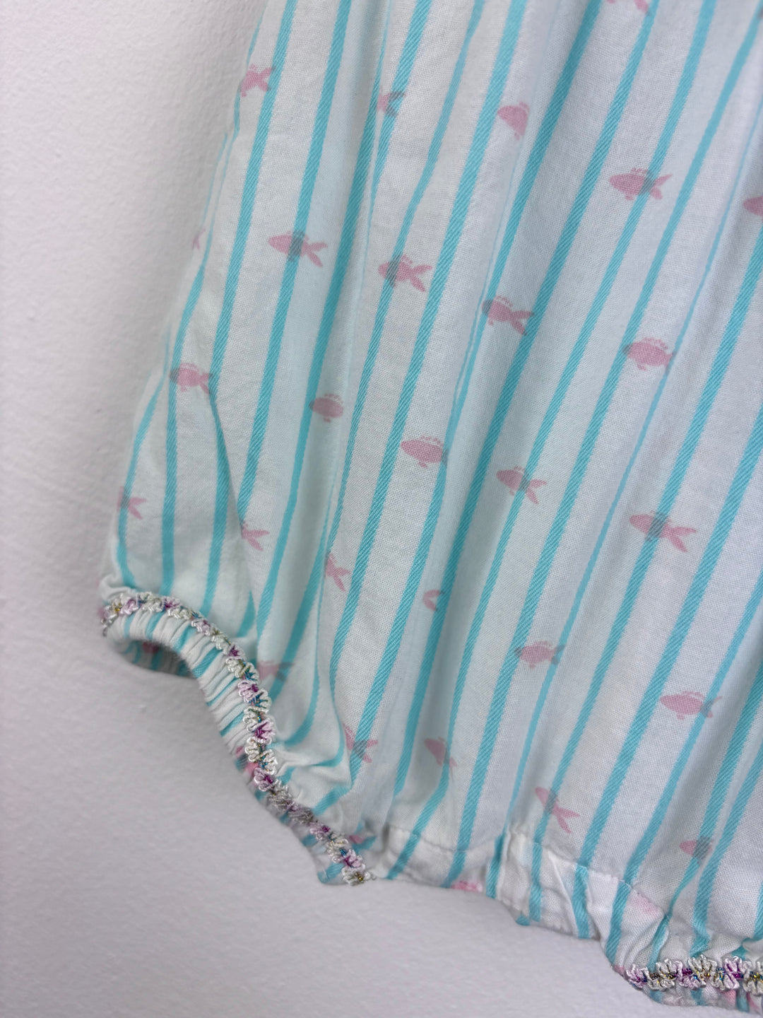 Hatley Striped Romper 6-9 Months -Rompers-Second Snuggle Preloved
